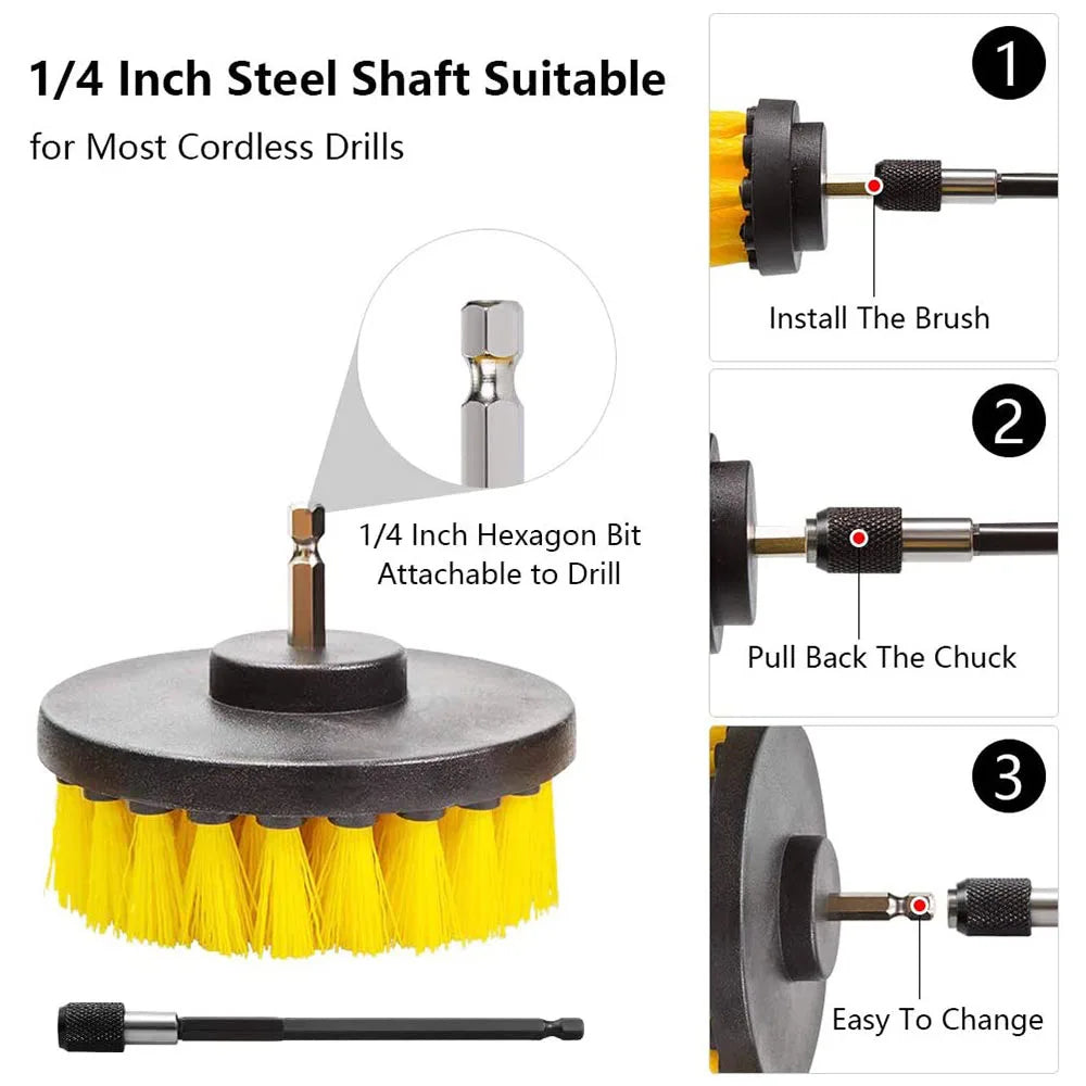 PowerScrub™ Drill Brush Kit